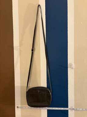 Green Leather Crossbody Bag